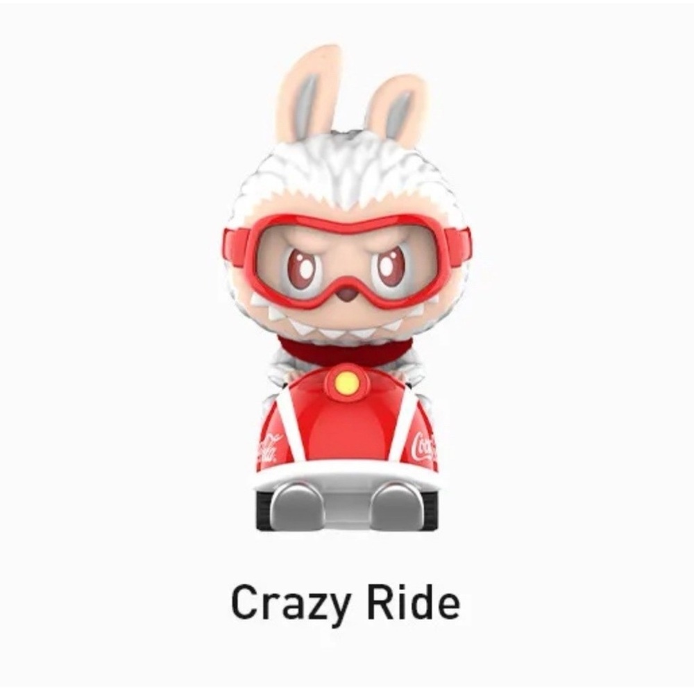 Authentic Pop Mart The Monsters Cola Series Labubu Figurine “The Crazy Ride”